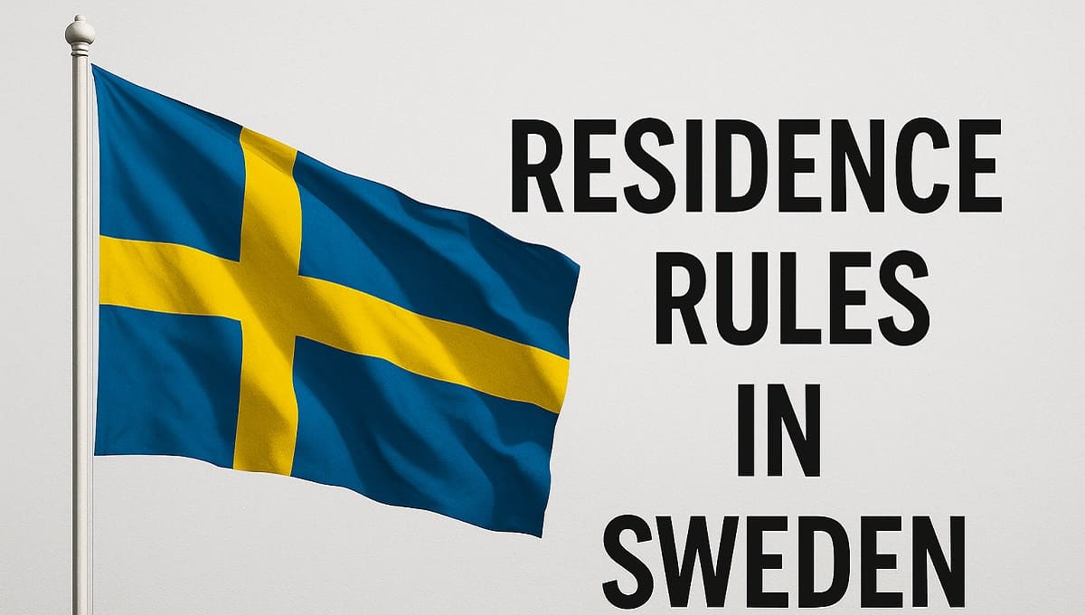 قوانین جدید اقامت در سوئد